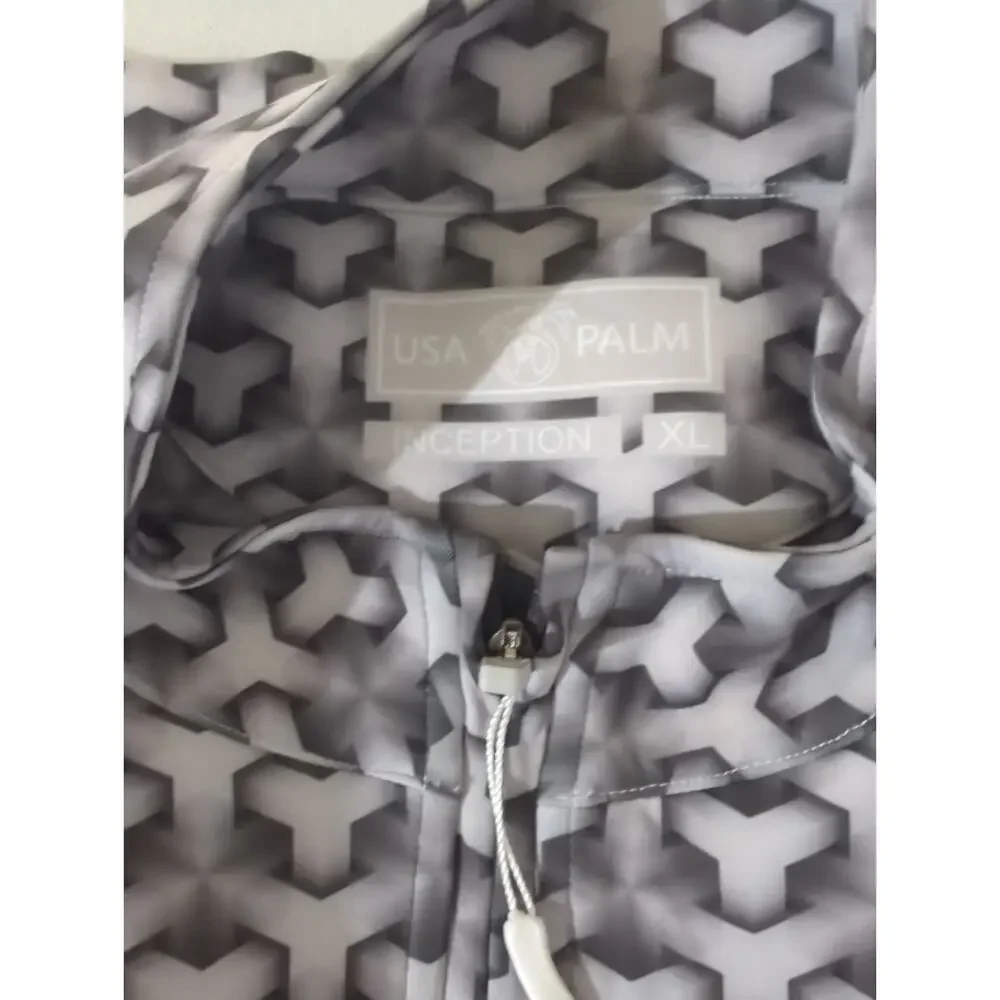Palm Infinity 1/4 Zip Pullover Mens XL Inception Grey Northern Natural Gas